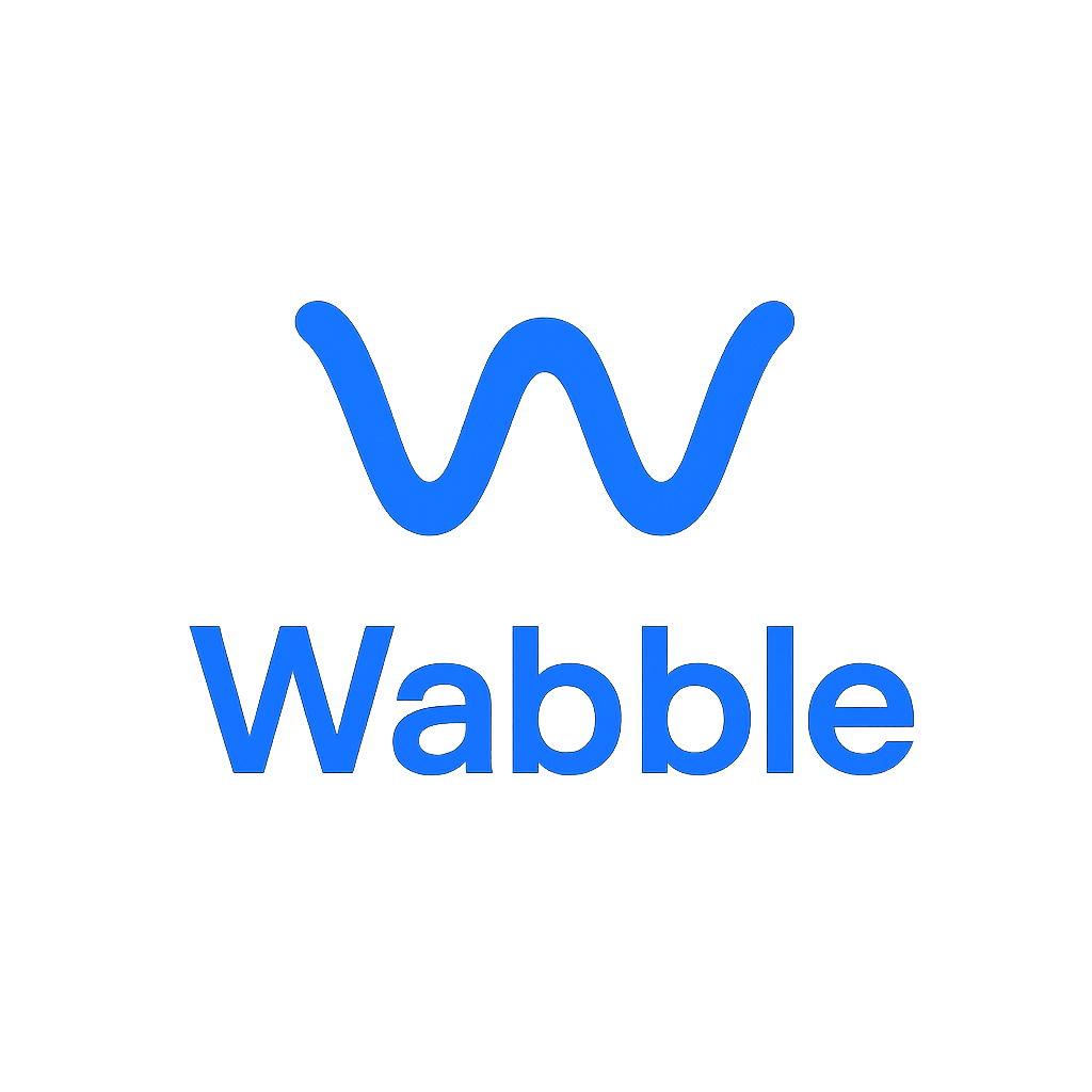 Wabble - AI-Native Data Visualization Platform Logo